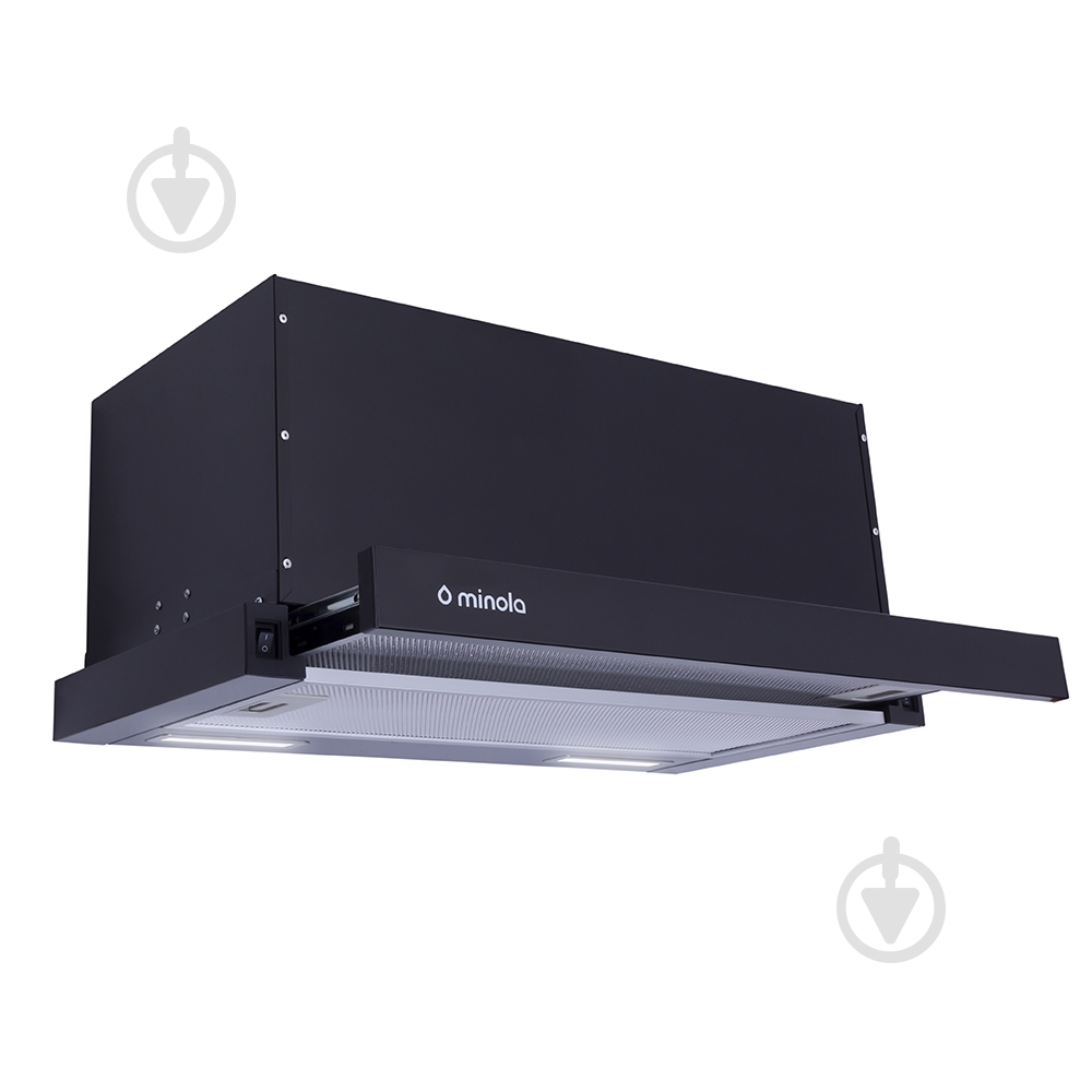 Вытяжка Minola HTL 6915 BL 1300 LED телескопическая - фото 4 Вытяжка Minola HTL 6915 BL 1300 LED телескопическая - фото 4