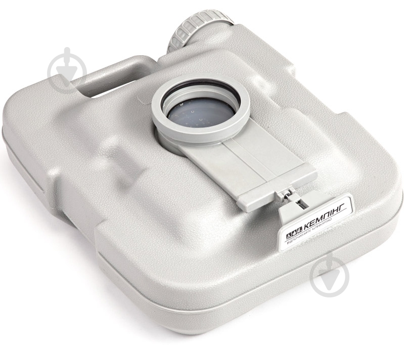 Биотуалет Кемпинг PortaFlush 10 л серый - фото 7