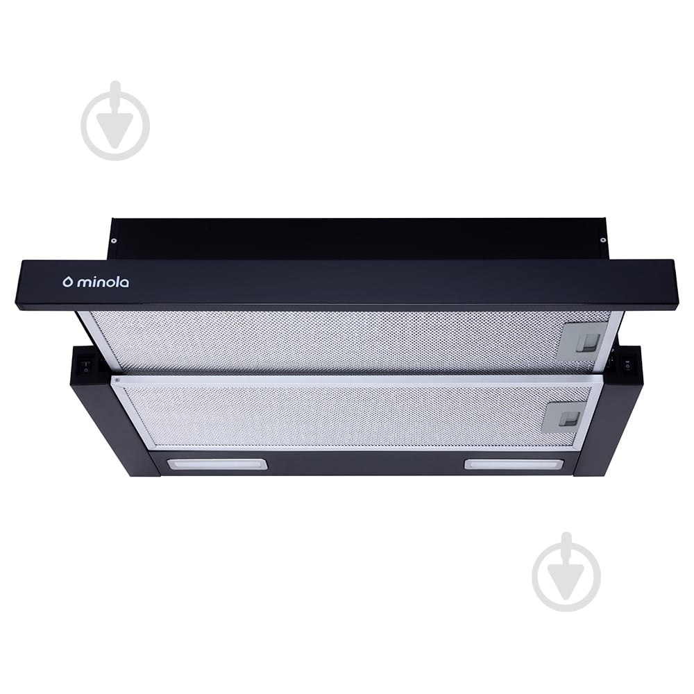 Витяжка Minola HTL 6215 BL 700 LED телескопічна - фото 1 Витяжка Minola HTL 6215 BL 700 LED телескопічна - фото 1