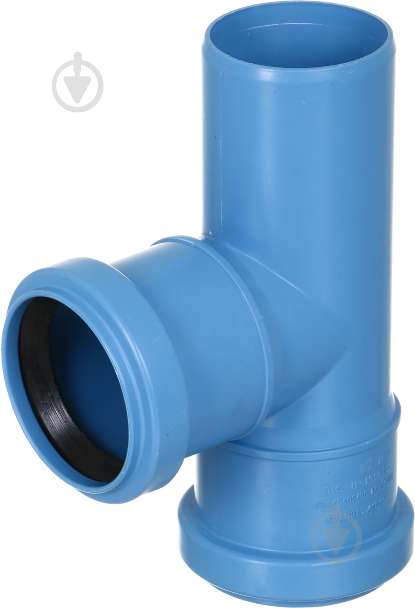 Тройник канализационный Valsir безшумный Triplus d50x50x87° (VS0650517) - фото 2 Тройник канализационный Valsir безшумный Triplus d50x50x87° (VS0650517) - фото 2