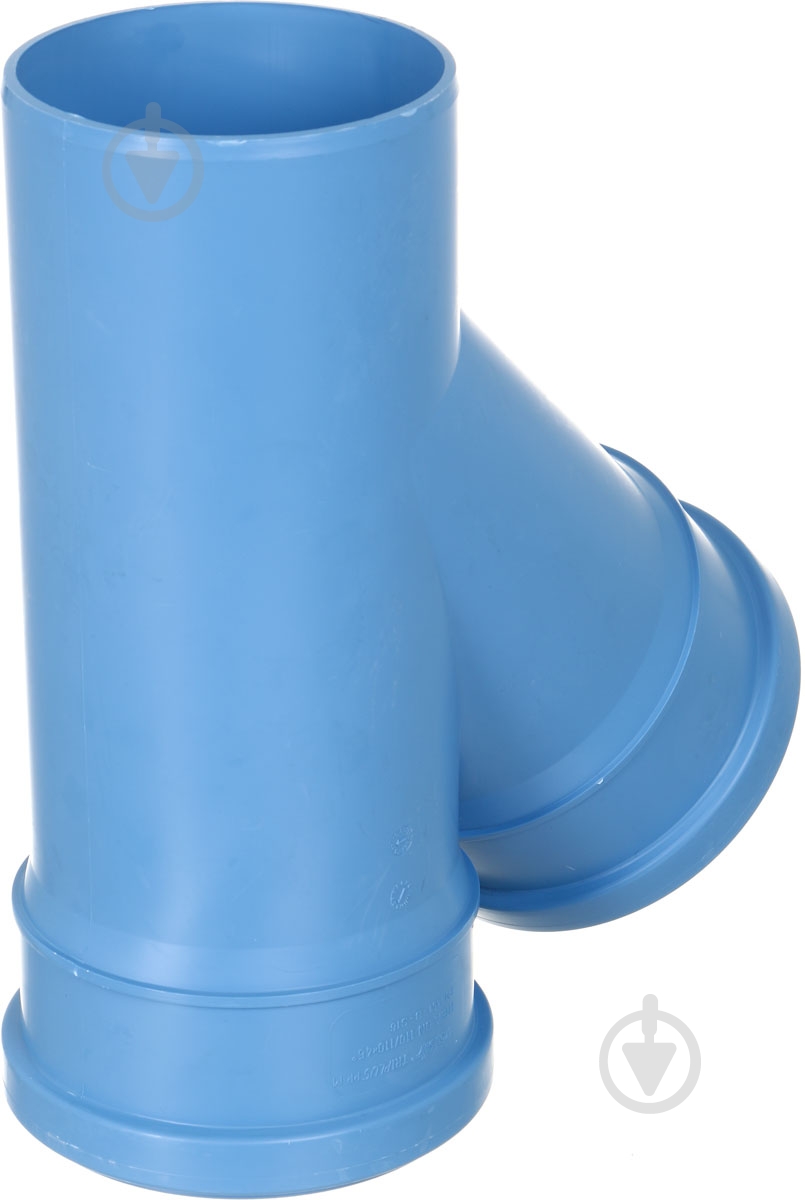 Тройник канализационный Valsir безшумный Triplus d110x110x45° (VS0650531) - фото 2 Тройник канализационный Valsir безшумный Triplus d110x110x45° (VS0650531) - фото 2