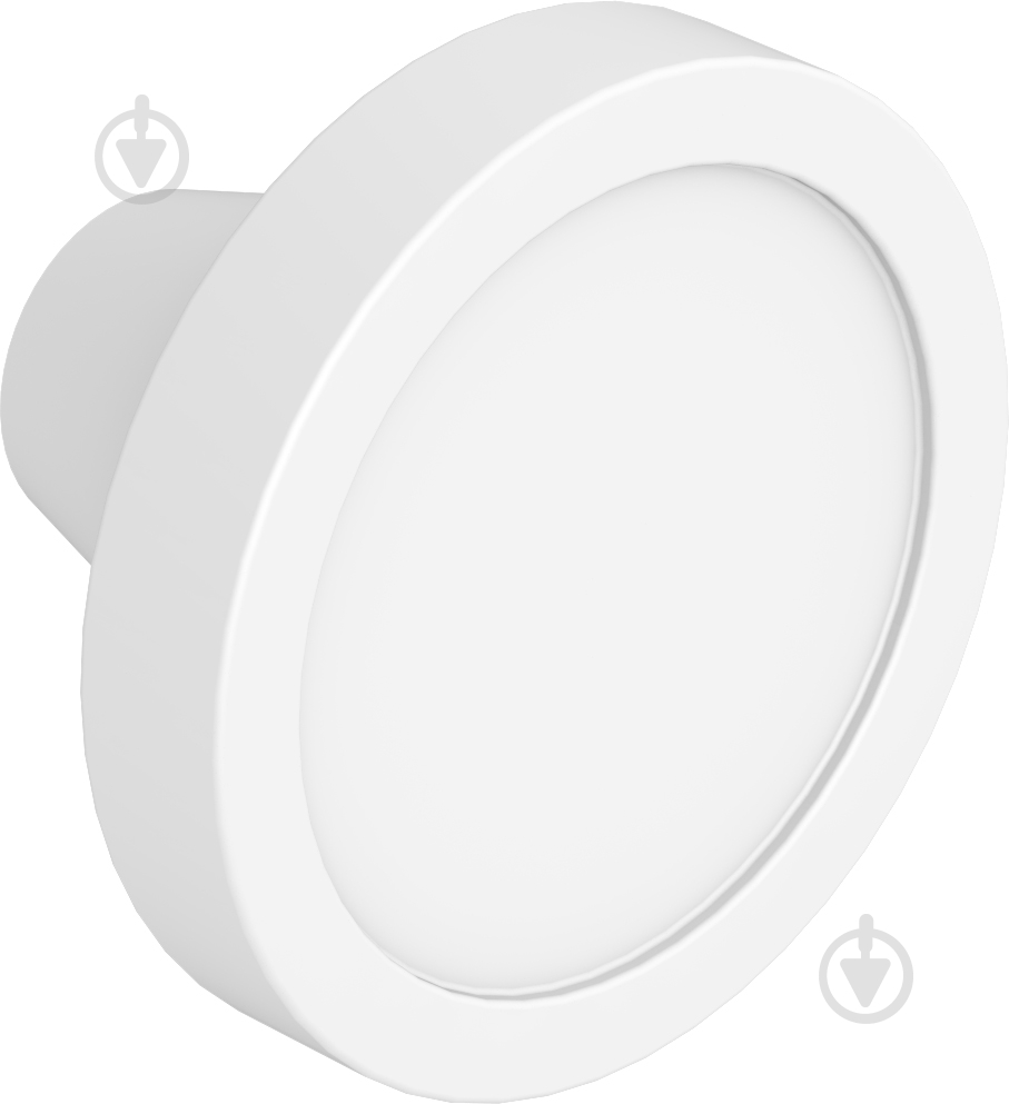 Ручка-кнопка кнопка Грейд Ф.411.104 білий матовий - фото 1