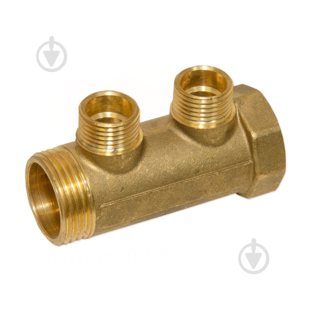 Колектор Bianchi Ø1 х 2 х 1/2 ЗР латунь I=36 мм - фото 1 Колектор Bianchi Ø1 х 2 х 1/2 ЗР латунь I=36 мм - фото 1