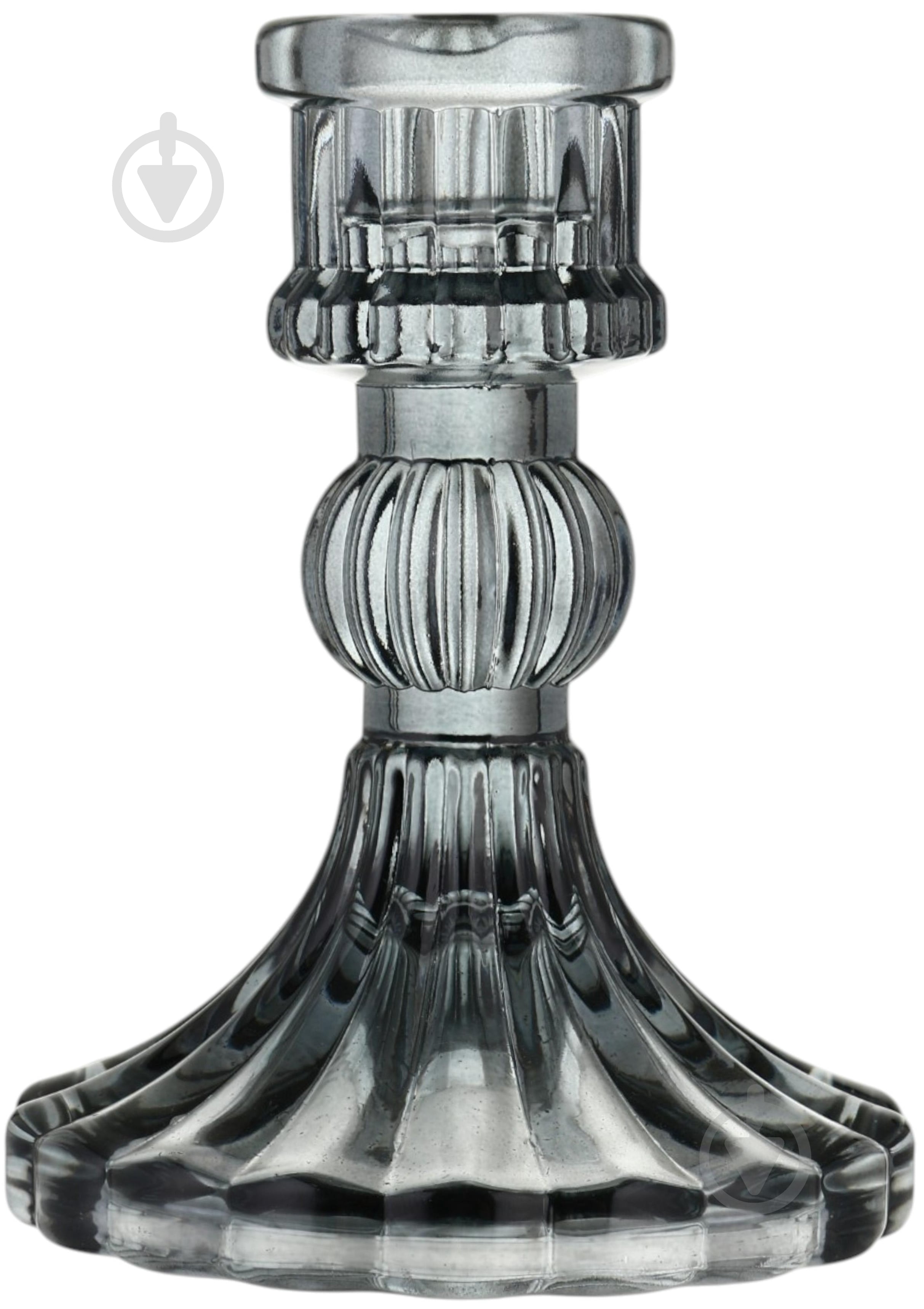 Подсвечник Glass 8х10,5 см серый Sensio - фото 2 Подсвечник Glass 8х10,5 см серый Sensio - фото 2