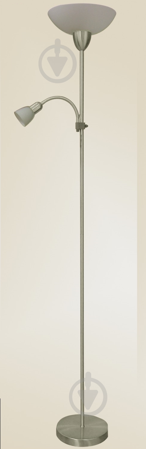 Торшер Laguna Lighting Service 40 Вт E14/Е27 матовый хром - фото 1