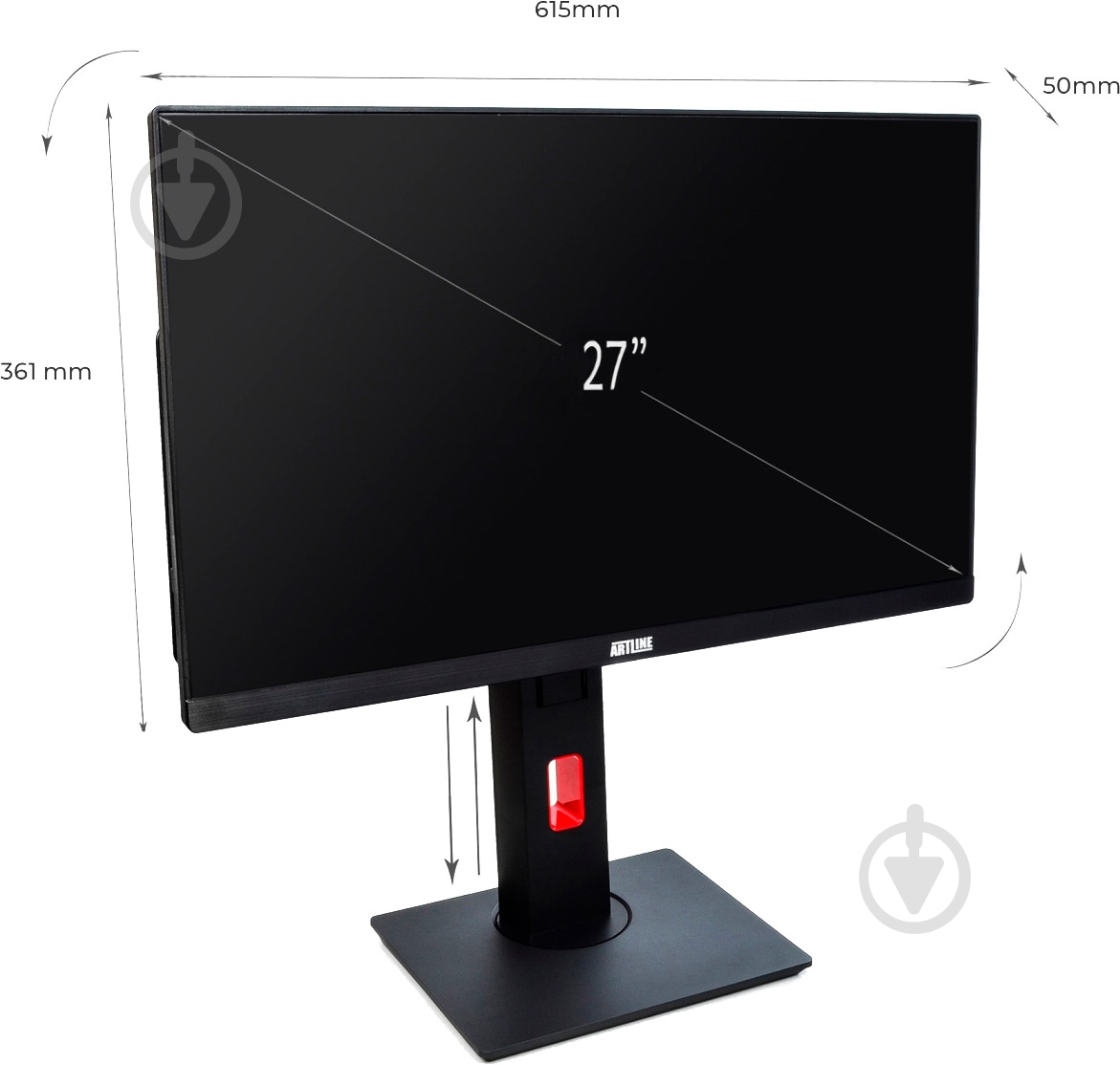 Моноблок Artline Home G71 27 (G71v16) black - фото 8