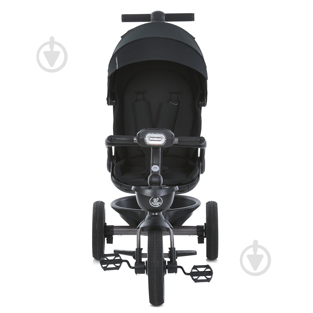 Велосипед-коляска Turbotrike Turbotrike MT 1002-1 кол.PU(12/10), склад.кермо, USB/BT, чорний чорний MT 1002-1 - фото 3 Велосипед-коляска Turbotrike Turbotrike MT 1002-1 кол.PU(12/10), склад.кермо, USB/BT, чорний чорний MT 1002-1 - фото 3