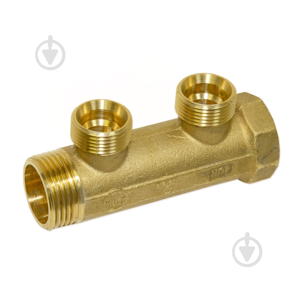 Колектор Bianchi Ø3/4 х 2 х 3/4 ЗР латунь ADZ brass I=50 мм - фото 1 Колектор Bianchi Ø3/4 х 2 х 3/4 ЗР латунь ADZ brass I=50 мм - фото 1