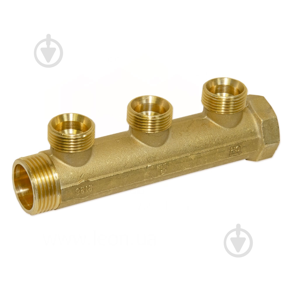 Колектор Bianchi Ø1 х 3 х 3/4 ЗР латунь ADZ brass I=50 мм - фото 1 Колектор Bianchi Ø1 х 3 х 3/4 ЗР латунь ADZ brass I=50 мм - фото 1