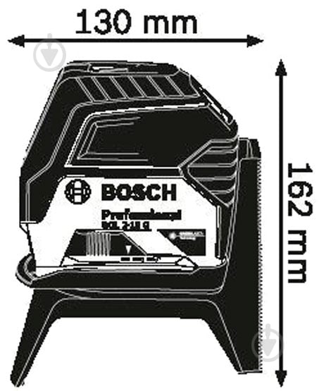 Нівелір лазерний Bosch Professional GCL 2-15 G тримач RM - кейс 0601066J00 - фото 18 Нівелір лазерний Bosch Professional GCL 2-15 G тримач RM - кейс 0601066J00 - фото 18