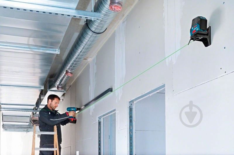 Нівелір лазерний Bosch Professional GCL 2-15 G тримач RM - кейс 0601066J00 - фото 15 Нівелір лазерний Bosch Professional GCL 2-15 G тримач RM - кейс 0601066J00 - фото 15