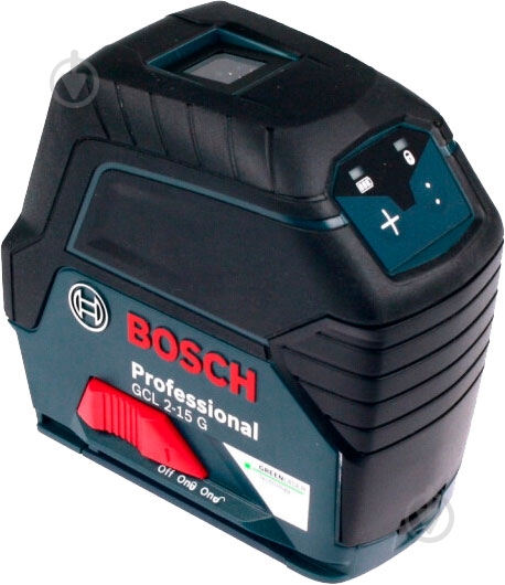 Нівелір лазерний Bosch Professional GCL 2-15 G тримач RM - кейс 0601066J00 - фото 4 Нівелір лазерний Bosch Professional GCL 2-15 G тримач RM - кейс 0601066J00 - фото 4