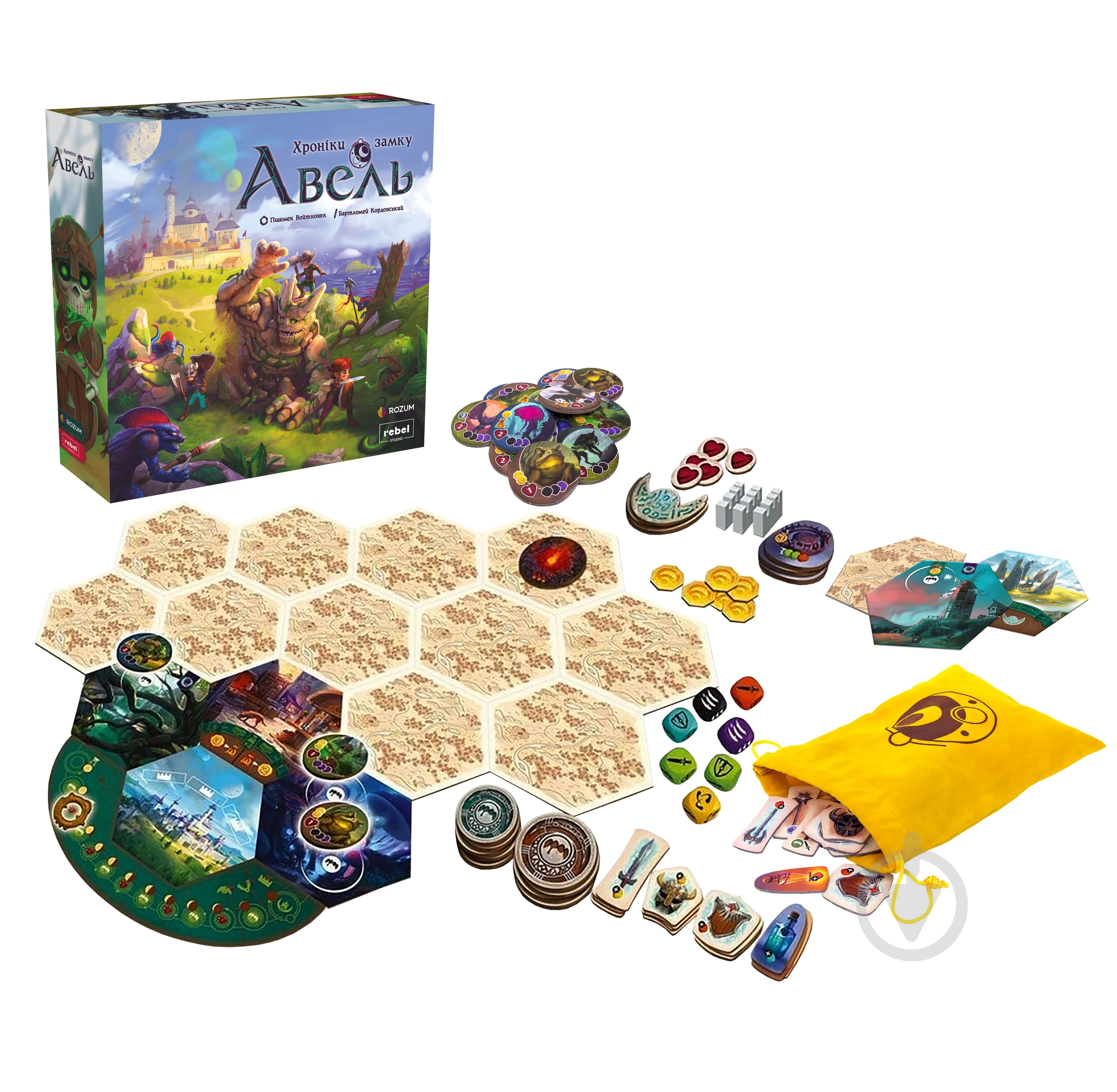 Гра настільна ROZUM Хроніки замку Авель R034UA - фото 2 Гра настільна ROZUM Хроніки замку Авель R034UA - фото 2