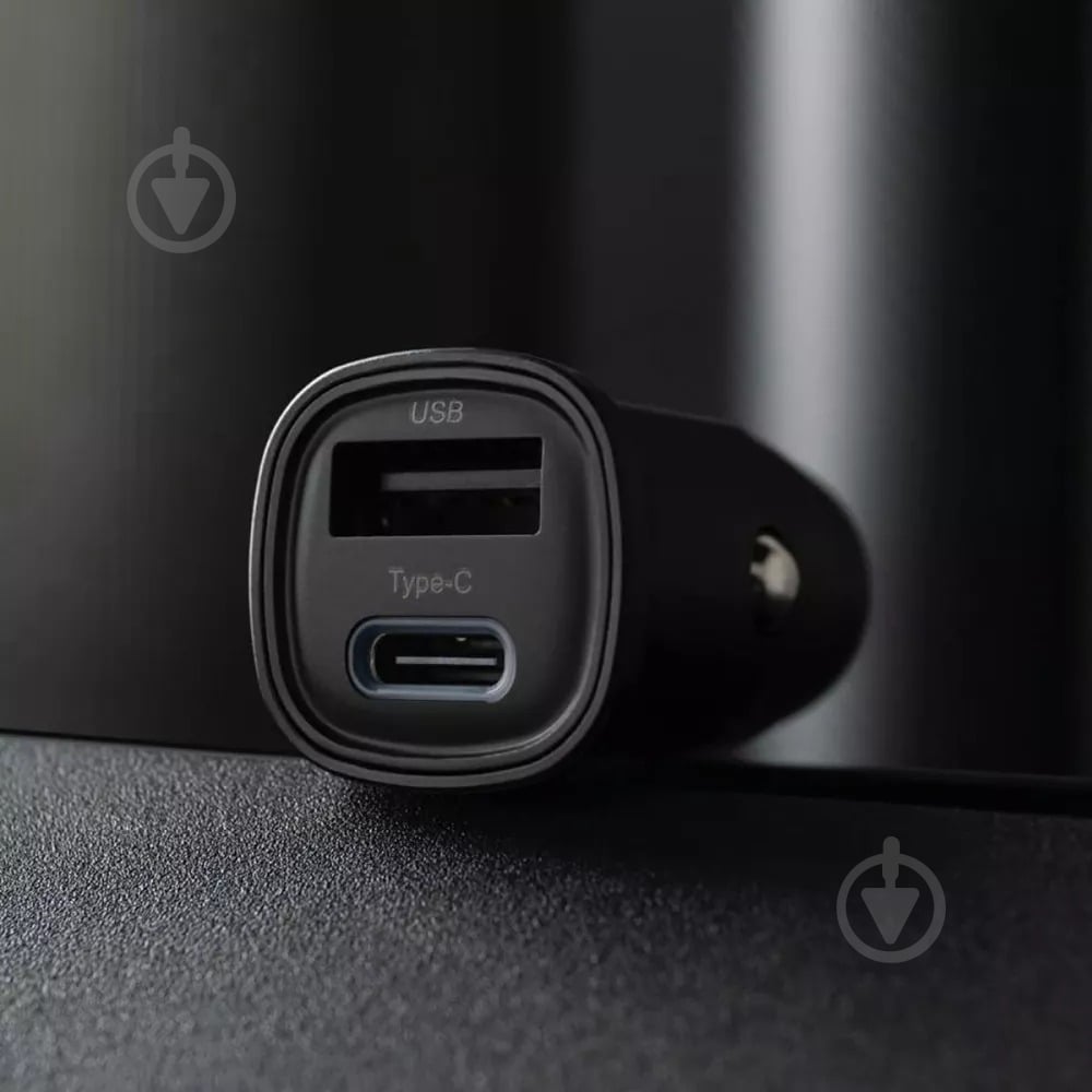 Автомобильное зарядное устройство Proove Flash 30W Type-C + USB black (CCFL30111201) - фото 3