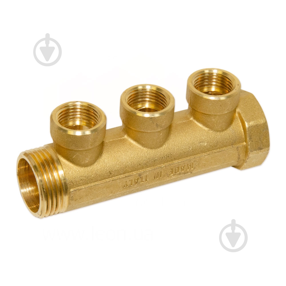 Колектор Bianchi Ø3/4 х 4 х 1/2 ВР латунь I=36 мм - фото 1 Колектор Bianchi Ø3/4 х 4 х 1/2 ВР латунь I=36 мм - фото 1