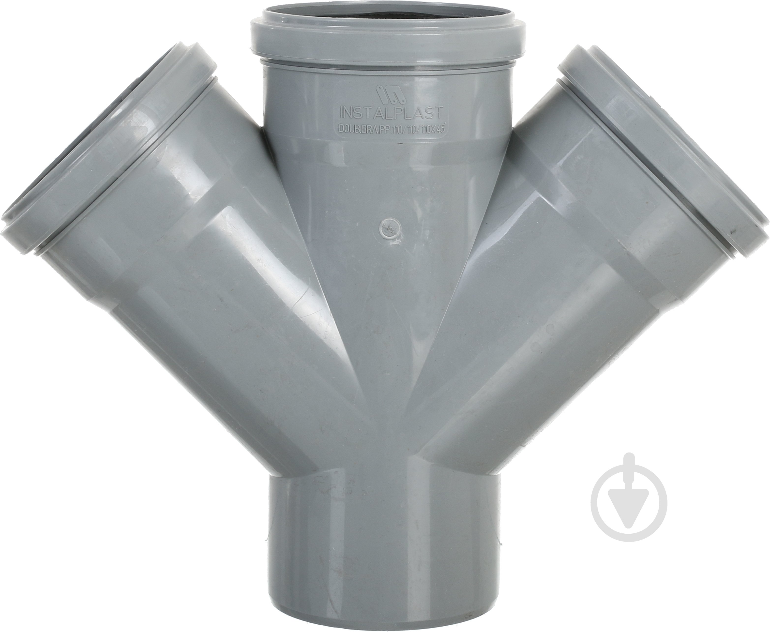 Крестовина канализационная Інсталпласт 50/50*45 - фото 1