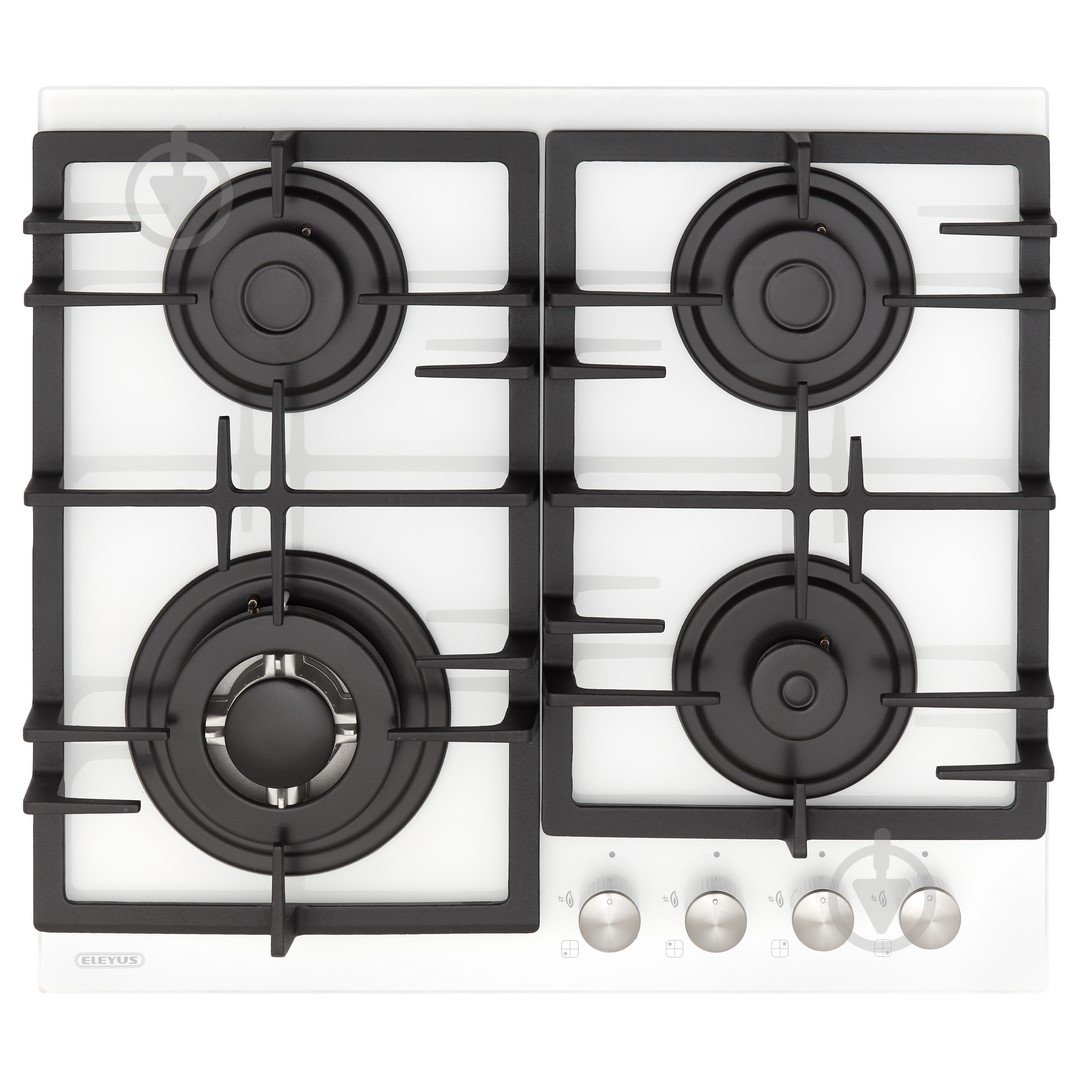 Варочная поверхность газовая Eleyus MITO 60 WH CTF - фото 1 Варочная поверхность газовая Eleyus MITO 60 WH CTF - фото 1