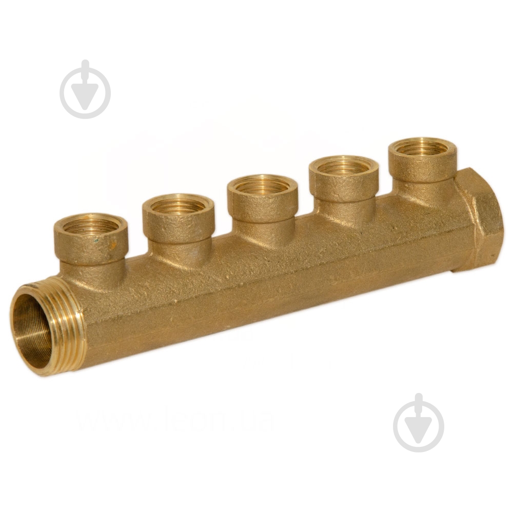 Колектор Bianchi Ø1 х 5 х 1/2 ВР латунь I=36 мм - фото 1 Колектор Bianchi Ø1 х 5 х 1/2 ВР латунь I=36 мм - фото 1