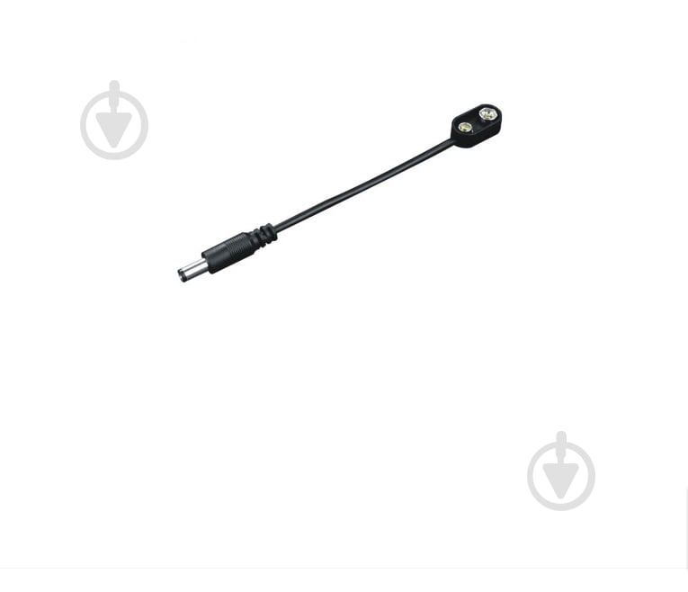 Гніздо-тримач для крони Daier 9V та штекер 2,1/5,5 мм з кабелем 10 см крона (1-0925У) - фото 2