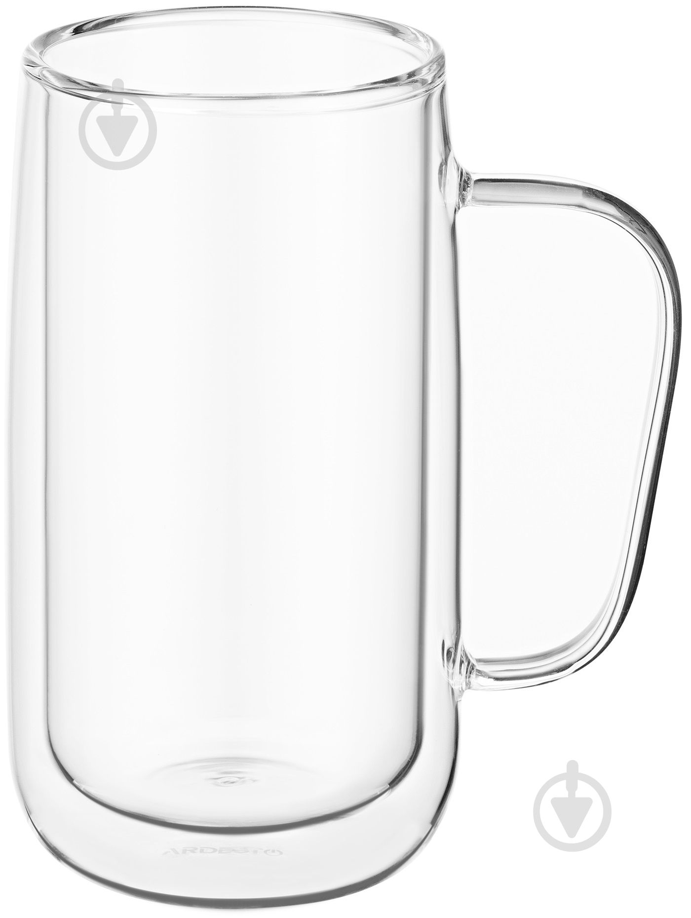 Набор чашек Ardesto 400 мл 2 шт. прозрачный AR2640BHR - фото 1 Набор чашек Ardesto 400 мл 2 шт. прозрачный AR2640BHR - фото 1