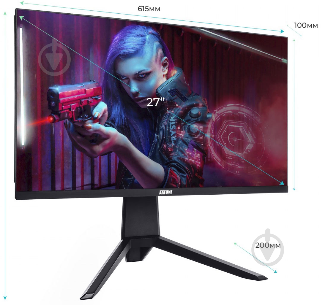Моноблок Artline Gaming G75 27 (G75v23) black - фото 5 Моноблок Artline Gaming G75 27 (G75v23) black - фото 5