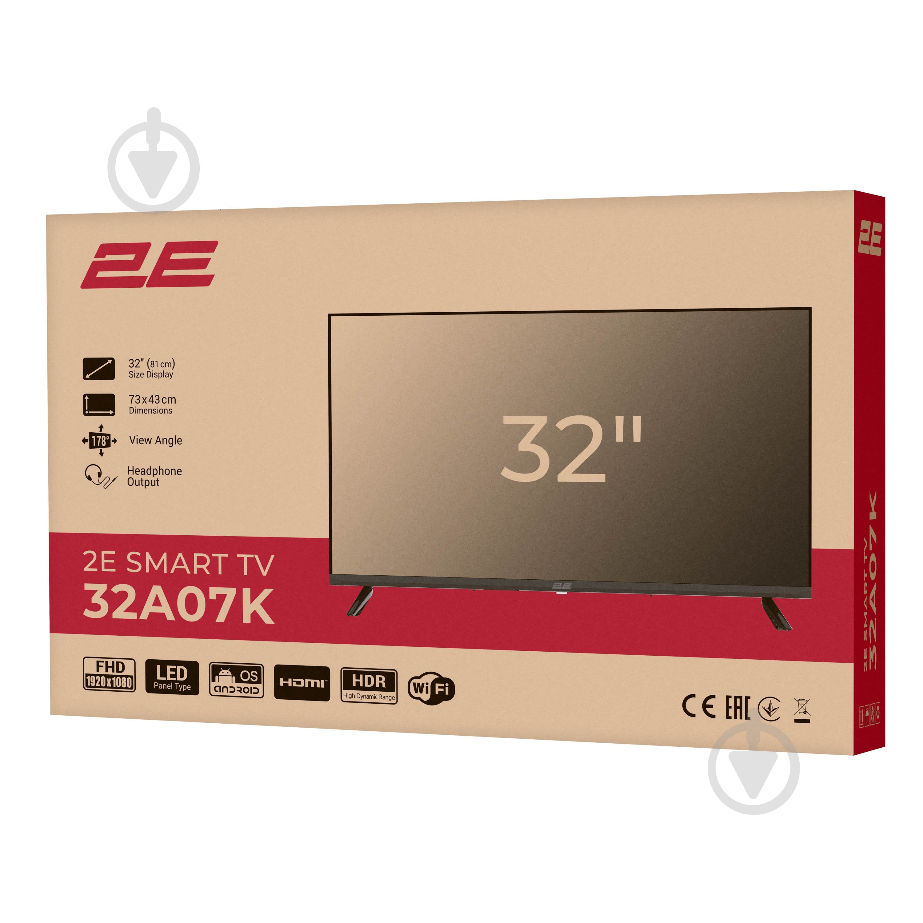 Телевізор 2E 2E-32A07KW - фото 13