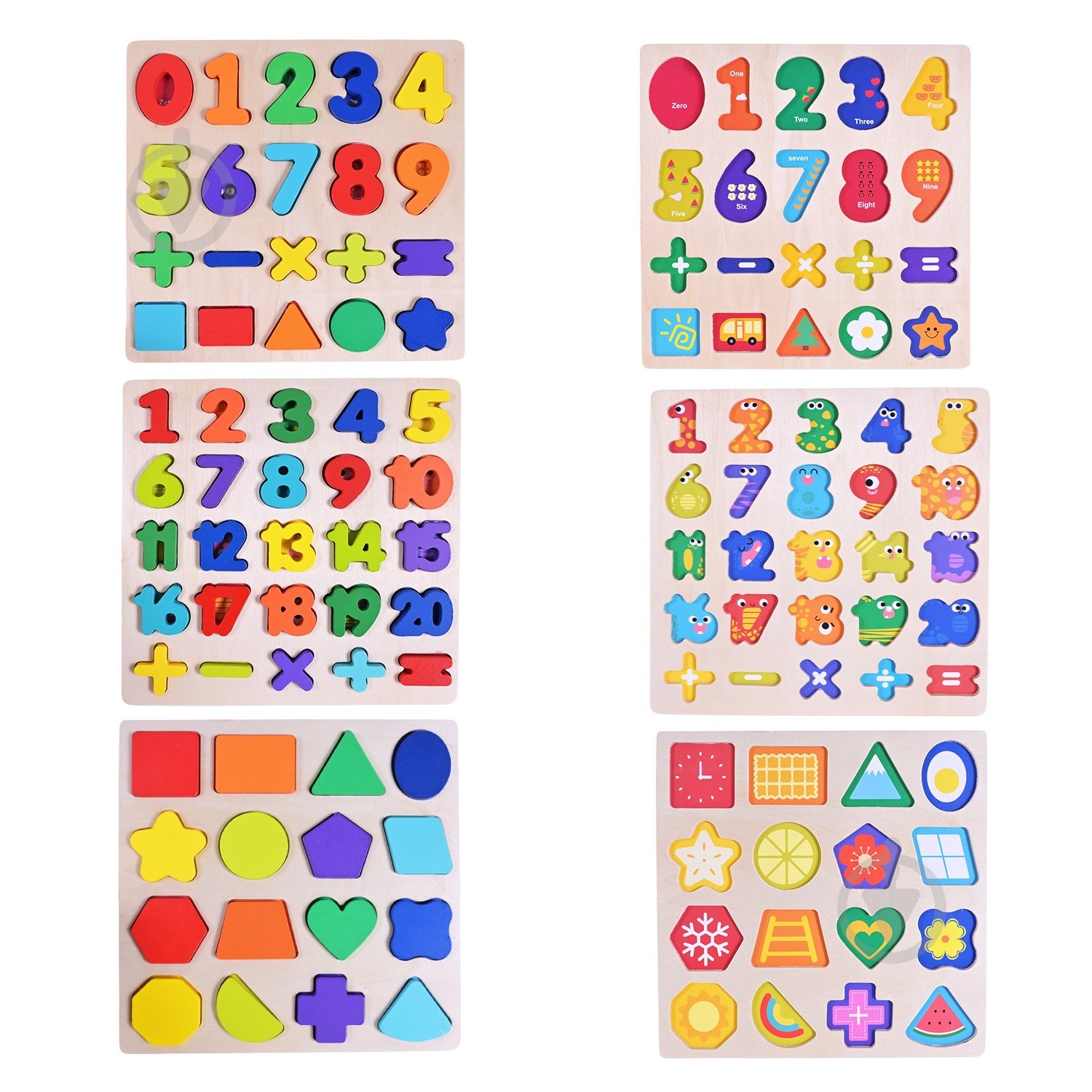 Пазл-вкладыш Shantou C15009 - фото 1