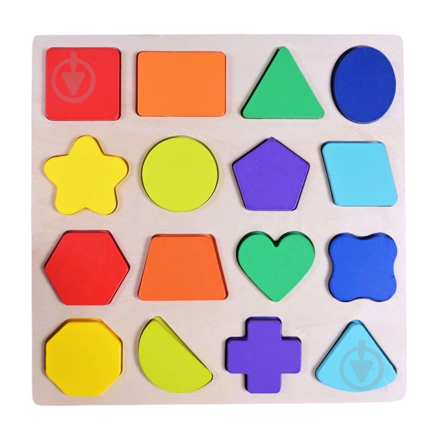 Пазл-вкладыш Shantou C15009 - фото 6