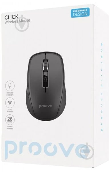 Мышь Proove Click black (WMCL00000001) - фото 6 Мышь Proove Click black (WMCL00000001) - фото 6