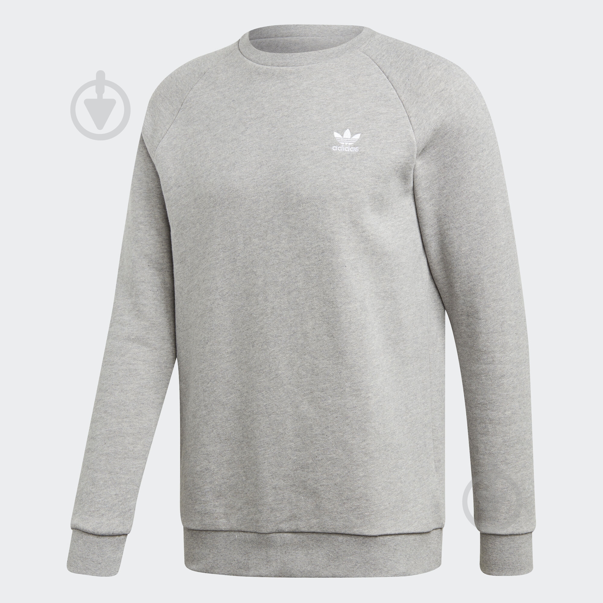 Свитшот Adidas ESSENTIAL CREW DV1642 р. M серый - фото 1
