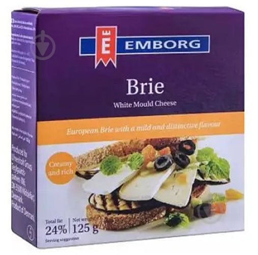 Сыр мягкий Emborg Бри 50% 125г - фото 1
