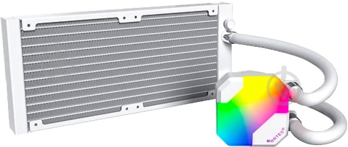 Система водяного охолодження Montech HYPER FLOW ARGB 240 (W) - фото 2 Система водяного охолодження Montech HYPER FLOW ARGB 240 (W) - фото 2