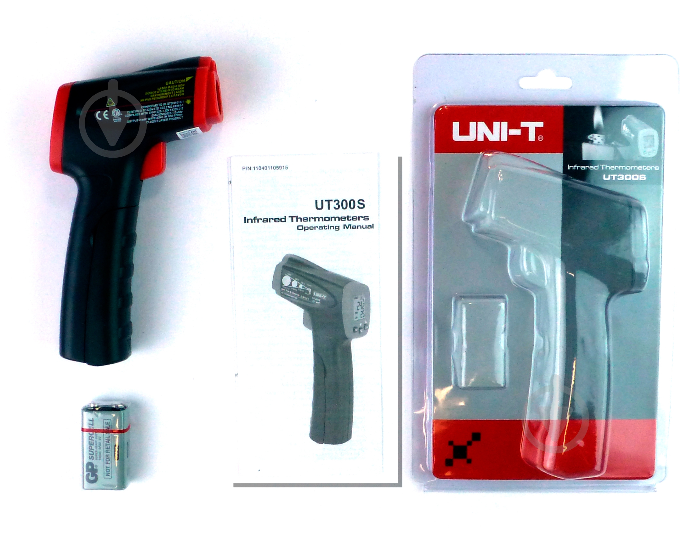 Пирометр (бесконтактный термометр) UNI-T инфракрасный UT300S - фото 13
