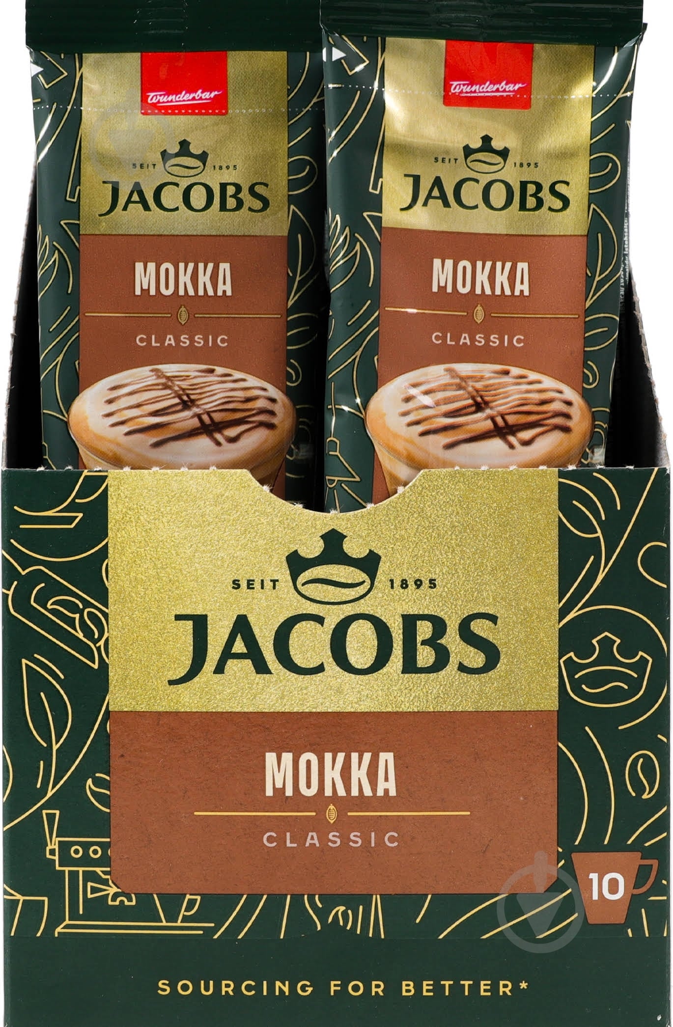 Кофейный напиток Jacobs Mokka Classic 10х21,9г (блок) - фото 4