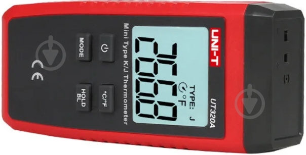 Пирометр (бесконтактный термометр) UNI-T с термопарой UT320A - фото 3