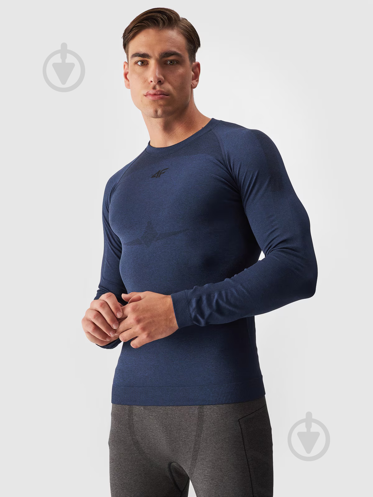 Термокофта 4F SEAMLESS UNDERWEAR M174 4FWAW24USEAM174-31M р.S-M синій - фото 1