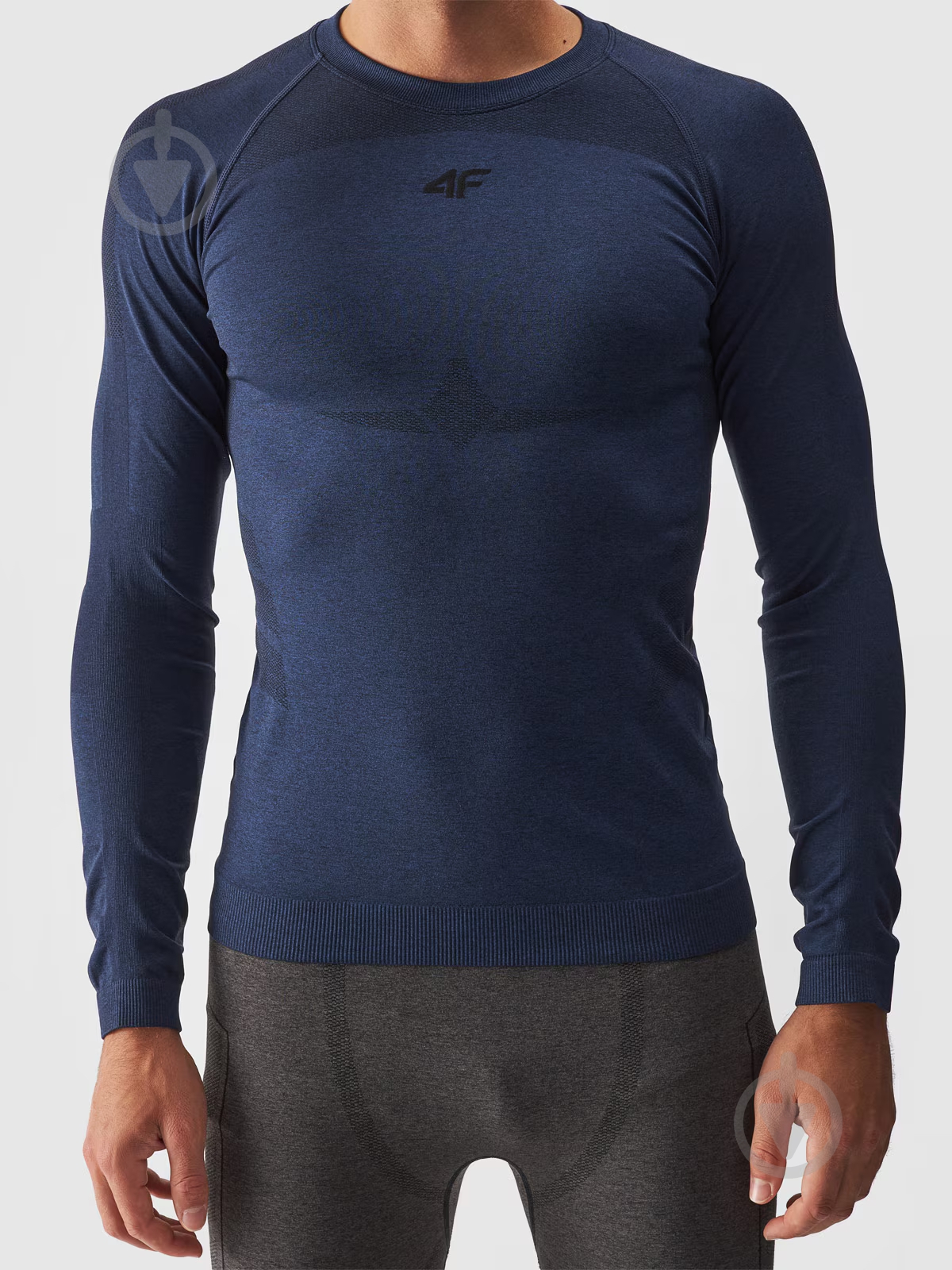 Термокофта 4F SEAMLESS UNDERWEAR M174 4FWAW24USEAM174-31M р.S-M синій - фото 5