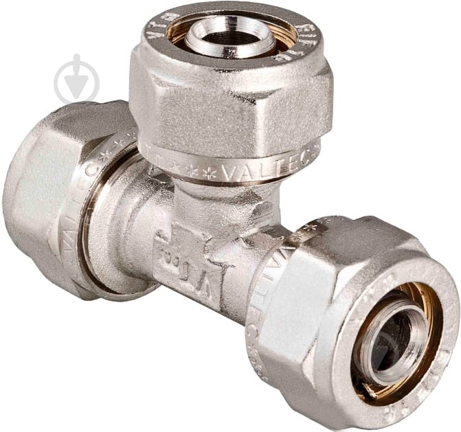 Тройник Valtec 26x20x20 мм (VTm.231.N.262020 ) - фото 1 Тройник Valtec 26x20x20 мм (VTm.231.N.262020 ) - фото 1