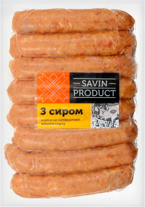 Колбаски Savin Product с Сыром 2261614138017 - фото 1