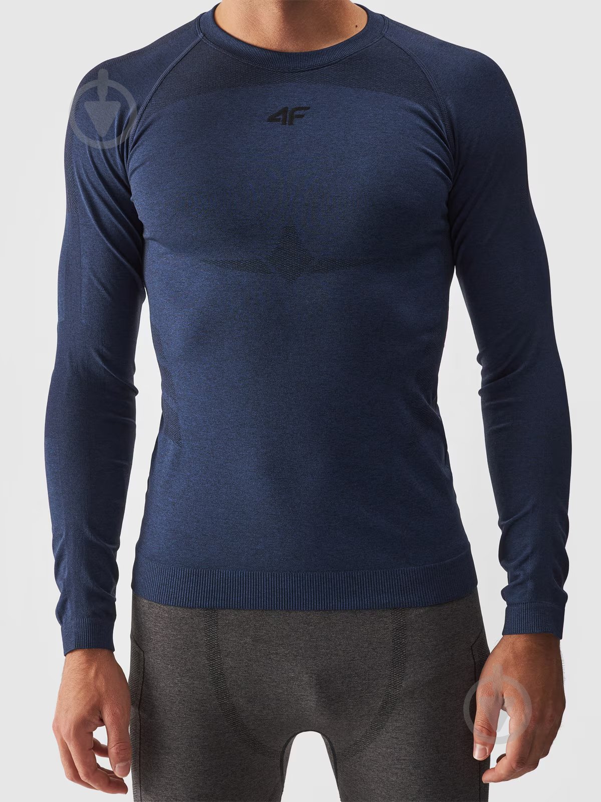 Термокофта 4F SEAMLESS UNDERWEAR M174 4FWAW24USEAM174-31M р.2XL-3XL синій - фото 5
