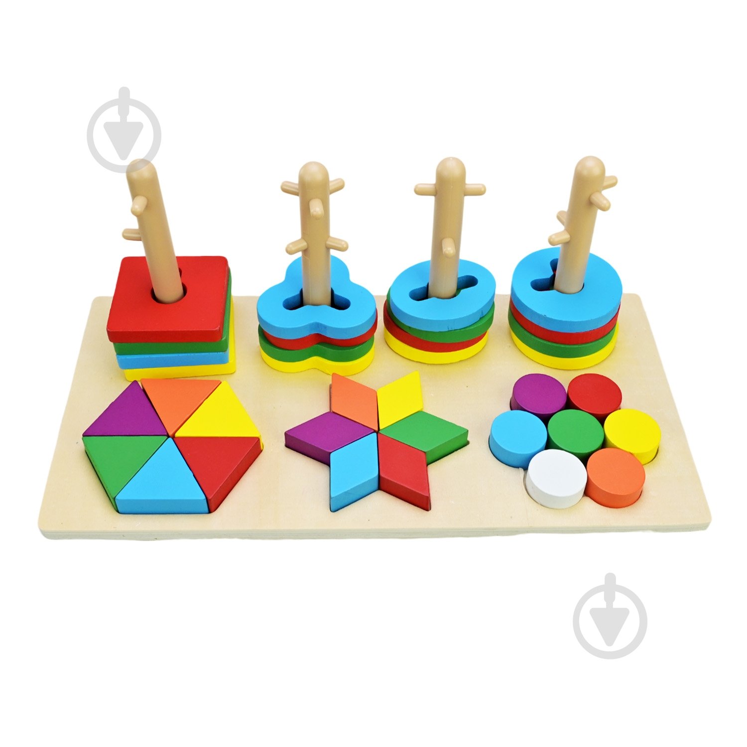 Сортер Shantou Геометрические фигуры C15034 - фото 8