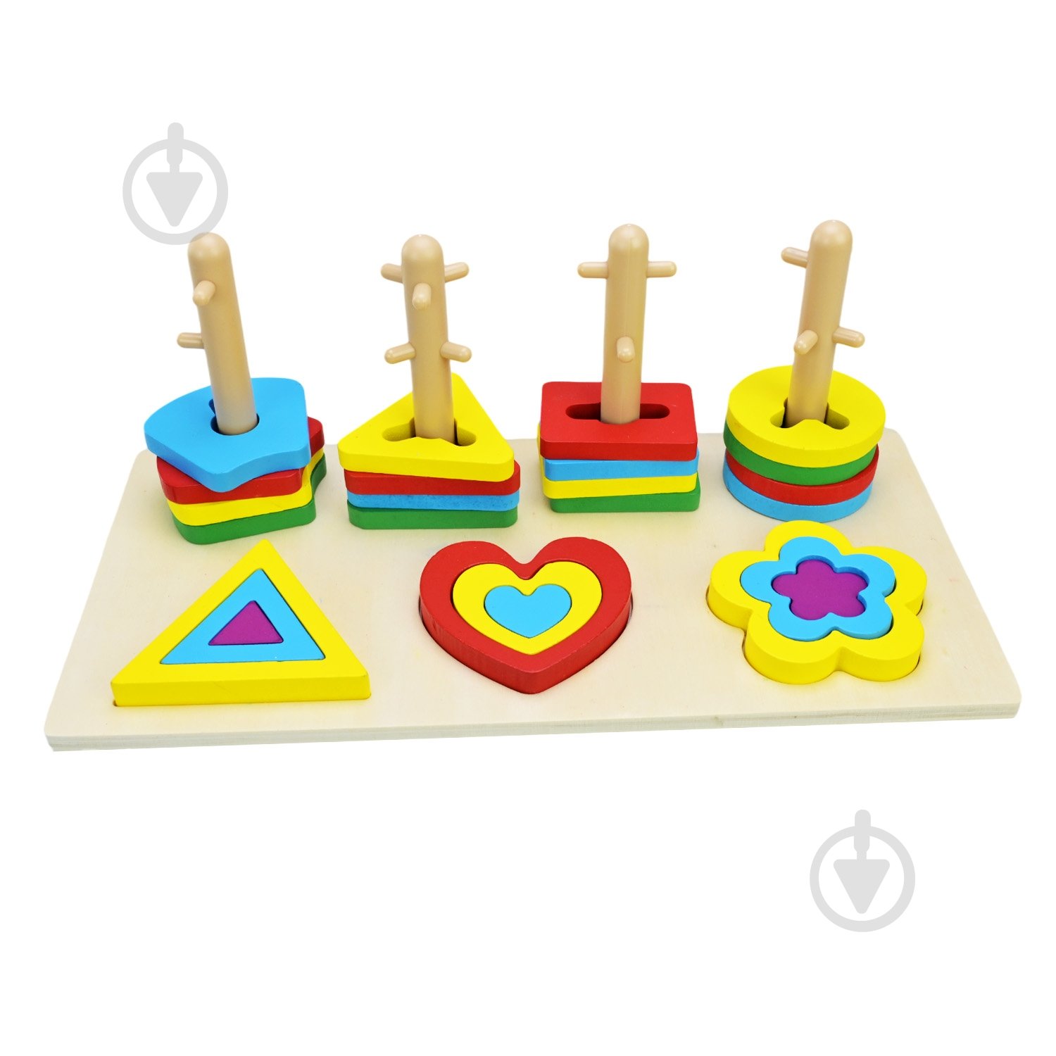 Сортер Shantou Геометрические фигуры C15034 - фото 4