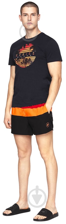 Футболка 4F H4L20-TSM033-30S H4L20-TSM033-30S р.L синій - фото 3