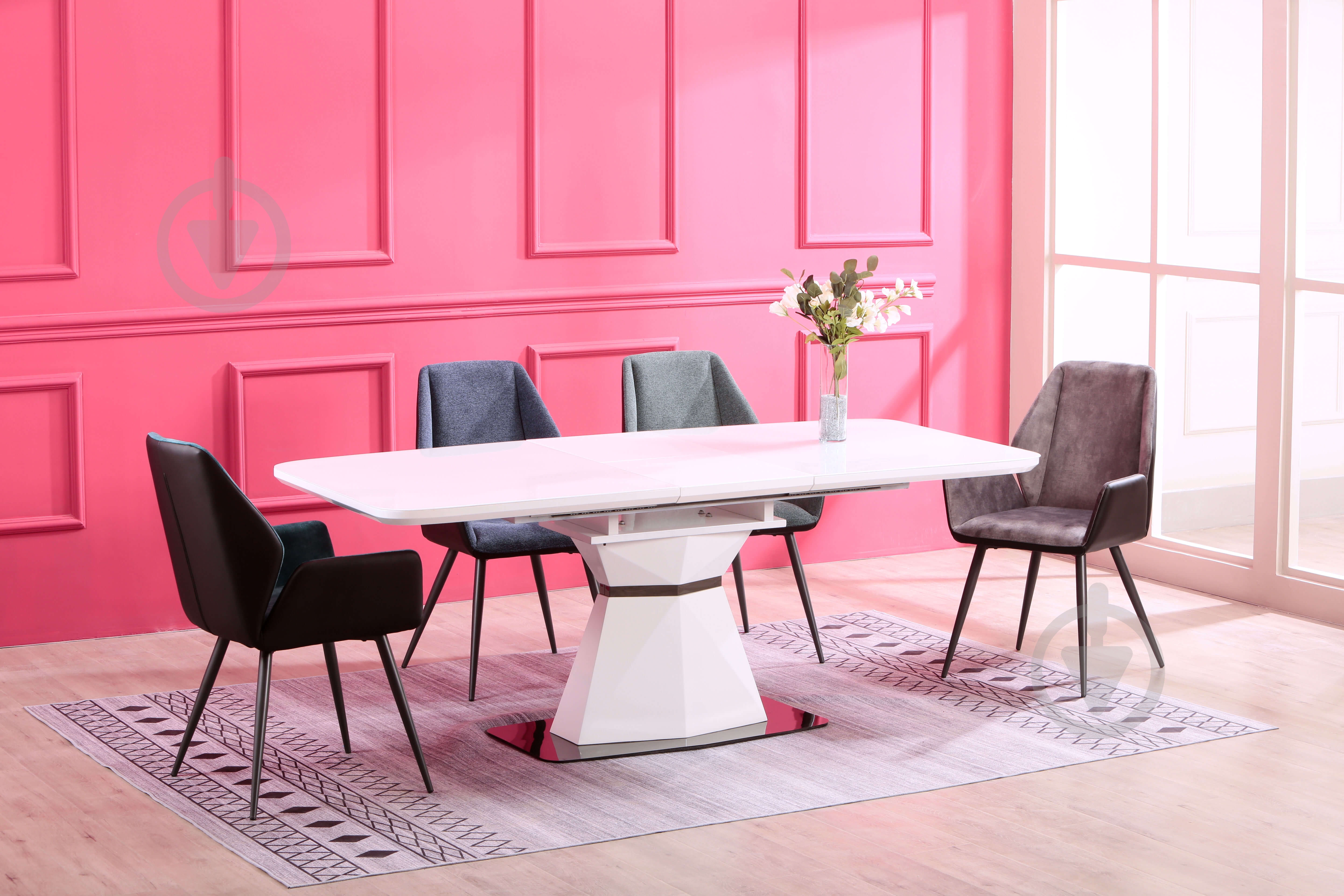 Стол обеденный Special4You Atlanta white E6880 - фото 7 Стол обеденный Special4You Atlanta white E6880 - фото 7