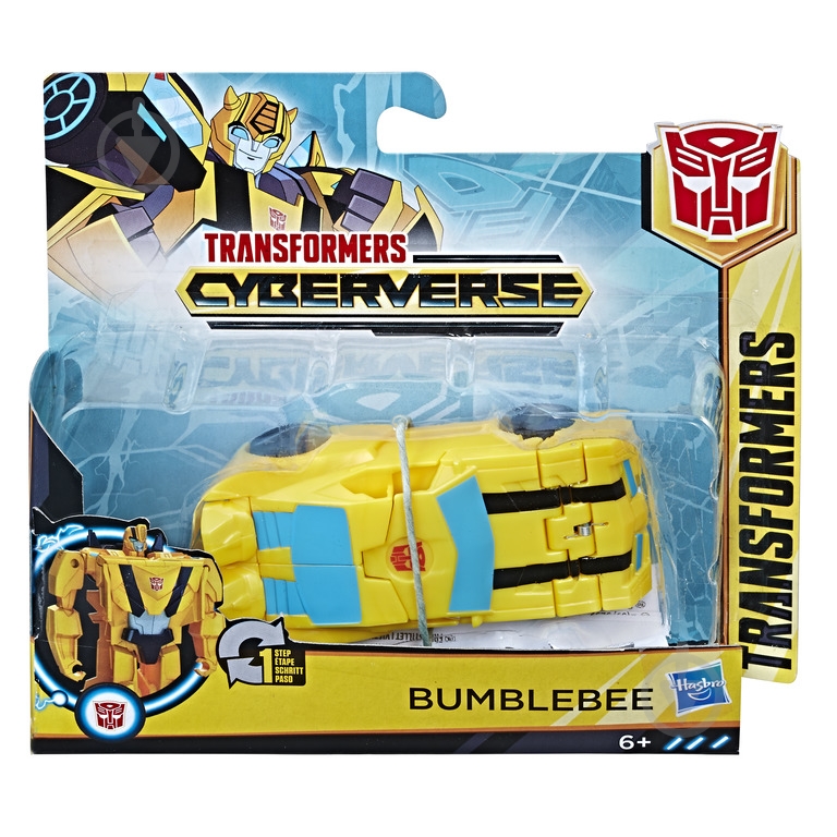 Игрушка-трансформер Hasbro серии Кибервселенная Ван-Степ в ассортименте - фото 1