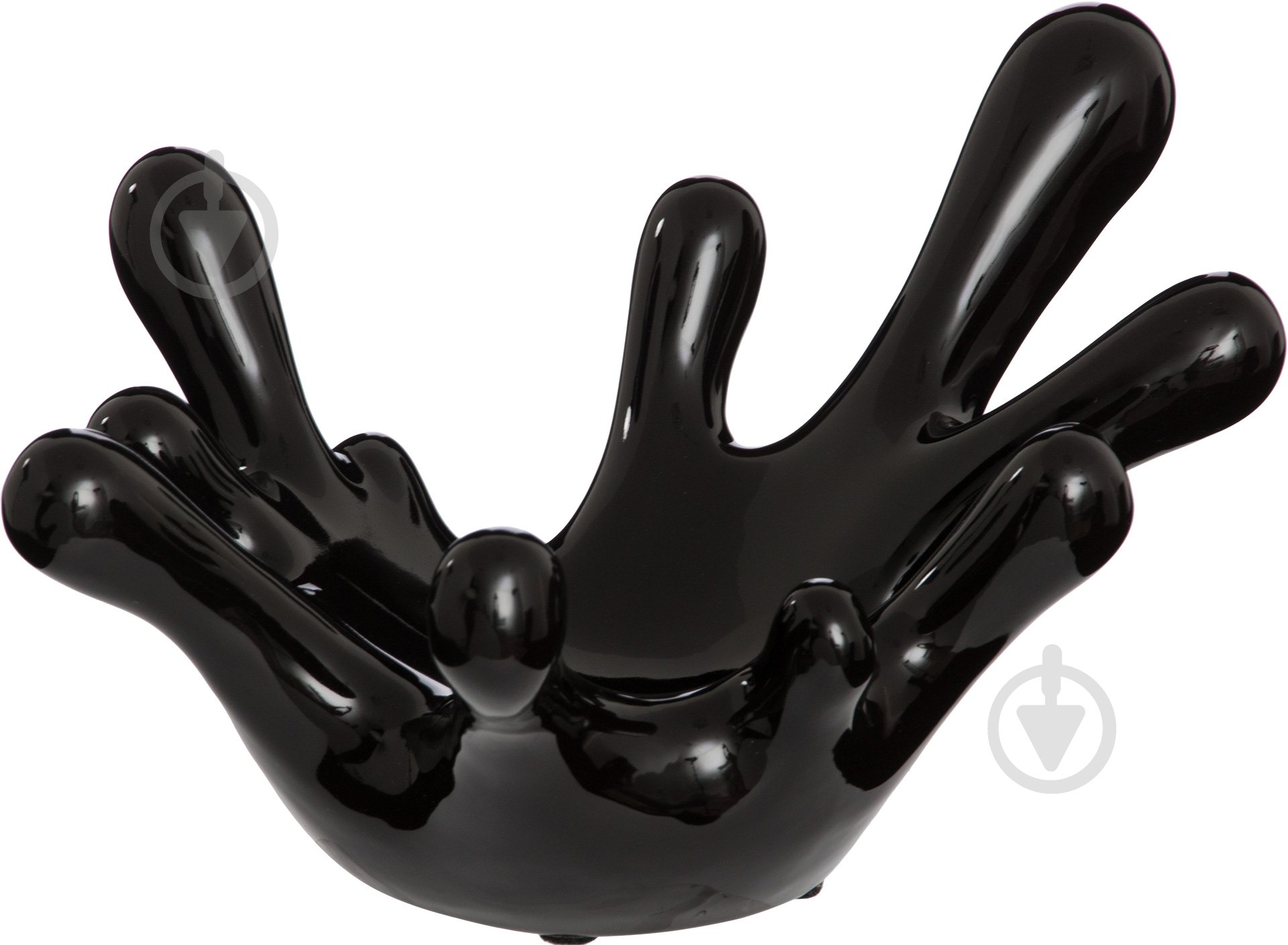 Фигурка Eterna брызги 3082 18,5х26,5 см черный - фото 1