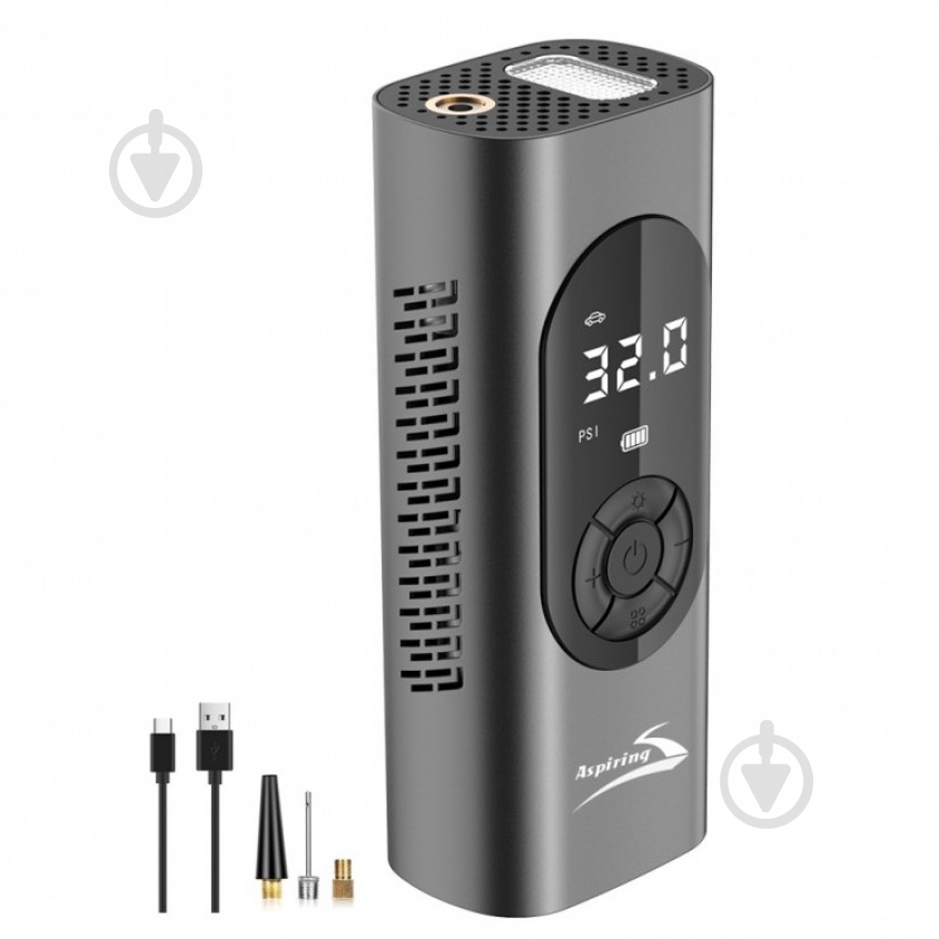 Компресcор автомобильный Aspiring Storm 2 Power Bank (ST2000USB) - фото 1