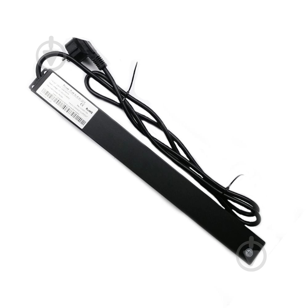 Сетевой фильтр CSV 1U 19" (WT-2261A-GER-8WAY-1.8) с заземлением 8 гн. черный 1,8 м 189332 - фото 2 Сетевой фильтр CSV 1U 19" (WT-2261A-GER-8WAY-1.8) с заземлением 8 гн. черный 1,8 м 189332 - фото 2