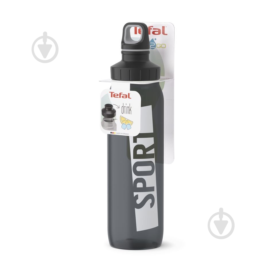 Бутылка спортивная Tefal Drink2Go PP 0,7 л Спорт K3174012 - фото 4