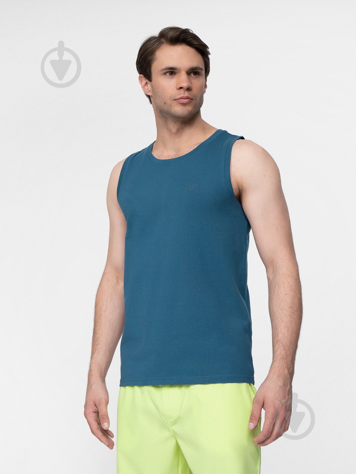 Майка 4F 4FSS22TTSHM255-32S р.L синий - фото 1 Майка 4F 4FSS22TTSHM255-32S р.L синий - фото 1